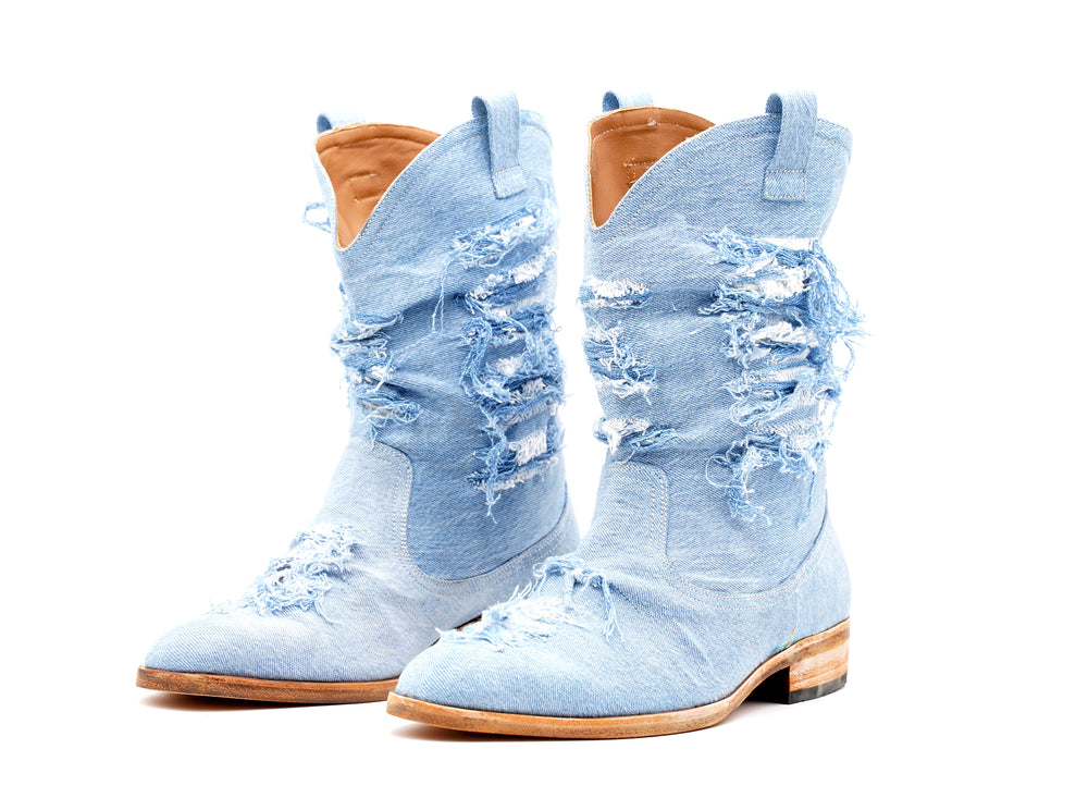 RALPHY DENIM BOOT - MADE TO ORDER