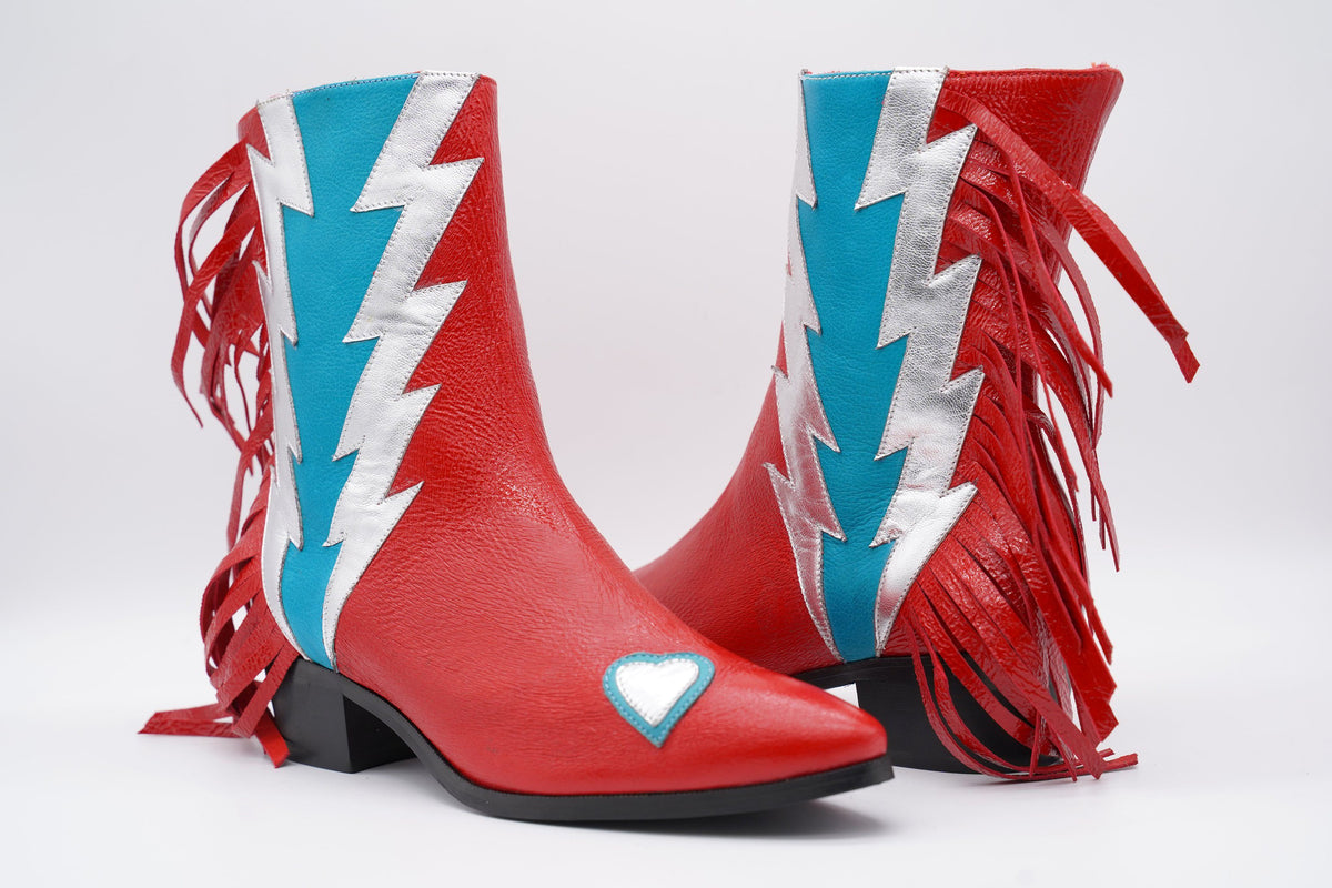 SHOCKING LIGHTNING WITH FRINGE - MADE TO ORDER – Modern Vice
