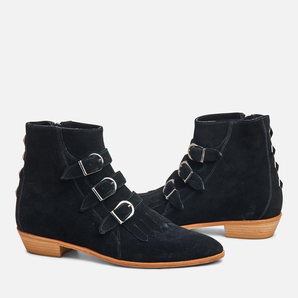 JETT CLASSIC BLACK SUEDE NATURAL SOLE Modern Vice