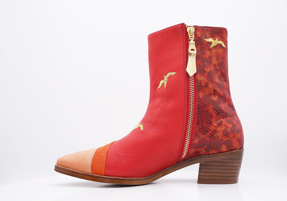 PARADISE PALM TREE BOOT - MADE TO ORDER