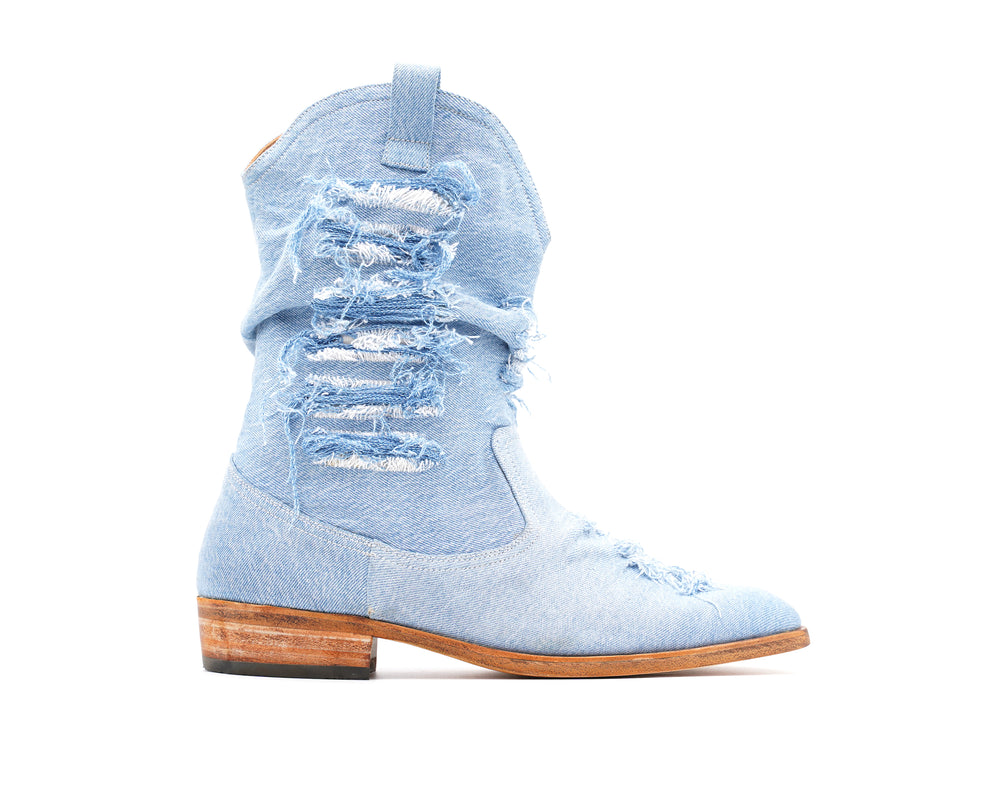 RALPHY DENIM BOOT - MADE TO ORDER