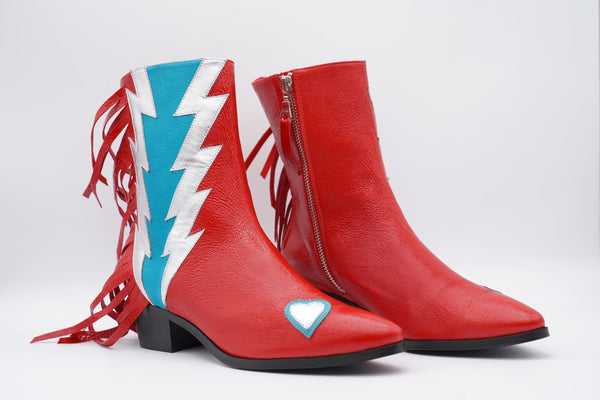 SHOCKING LIGHTNING WITH FRINGE - MADE TO ORDER – Modern Vice