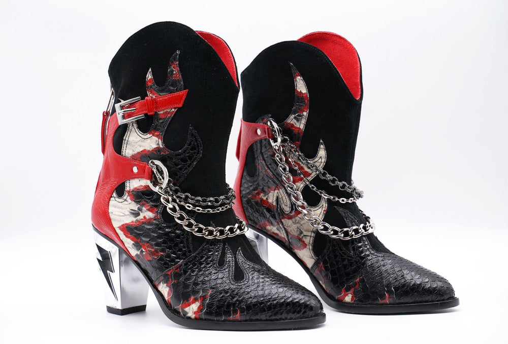 CHIARA LIGHTNING HEEL BOOT - MADE TO ORDER