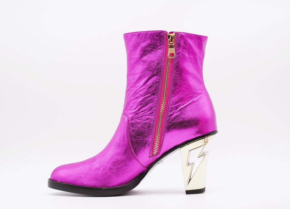 PINK LIGHTNING HEEL PALO ALTO - MADE TO ORDER