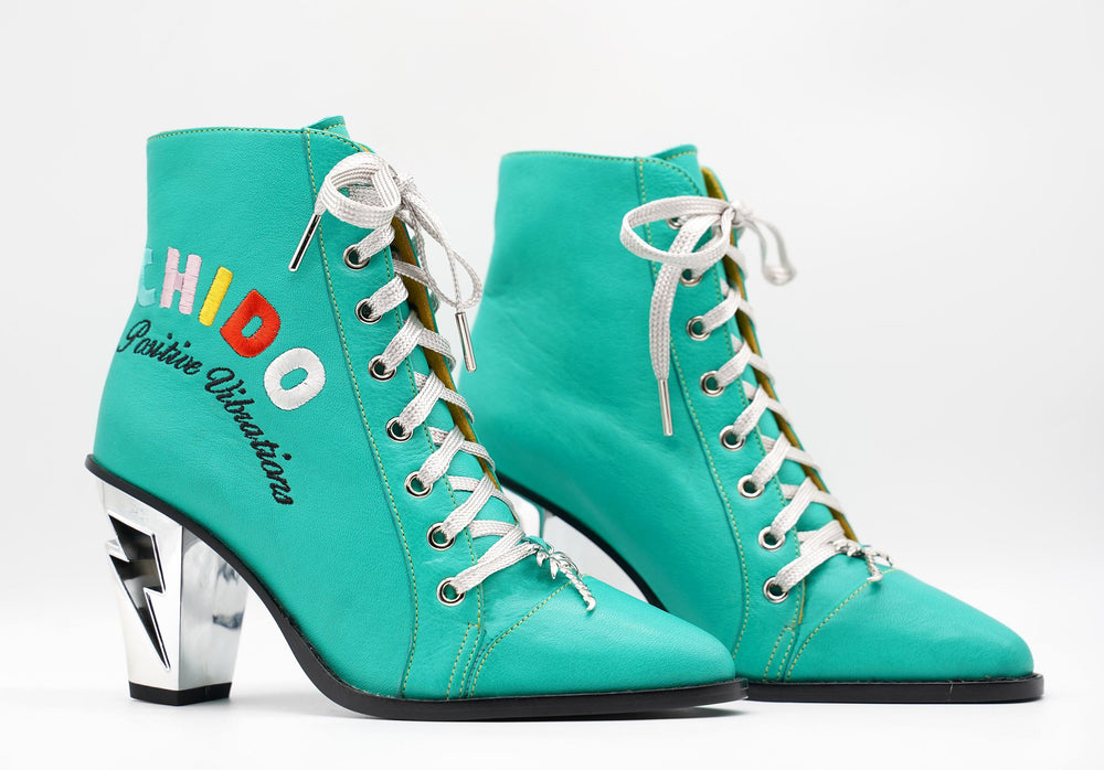 CHIDO X MODERN VICE PALM TREE BOOT - MADE TO ORDER