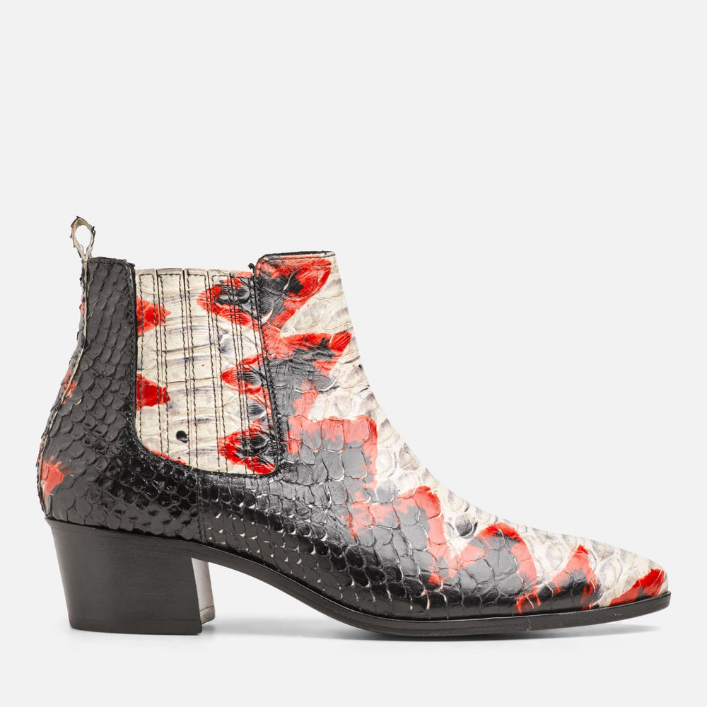 HANDLER EXOTIC B/W/R SNAKE - MADE TO ORDER
