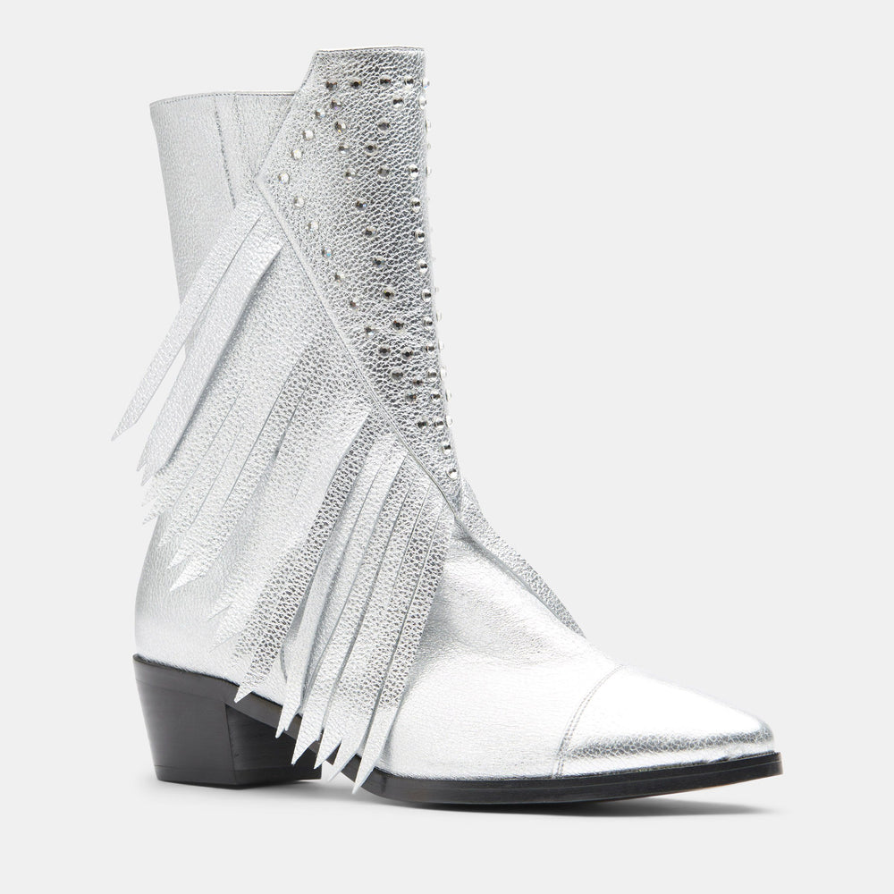 DIAMOND FRINGE BOOT - MADE TO ORDER