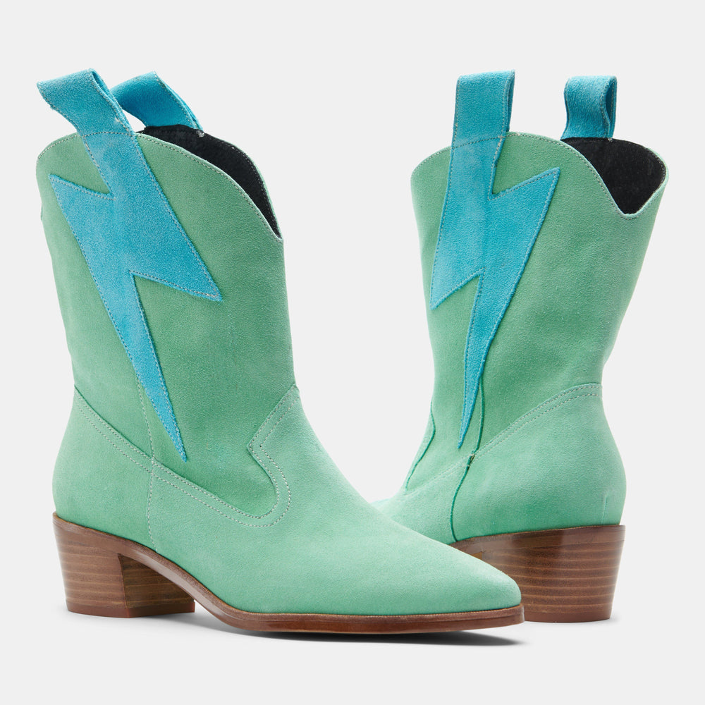 BOLT WESTERN MINT SUEDE