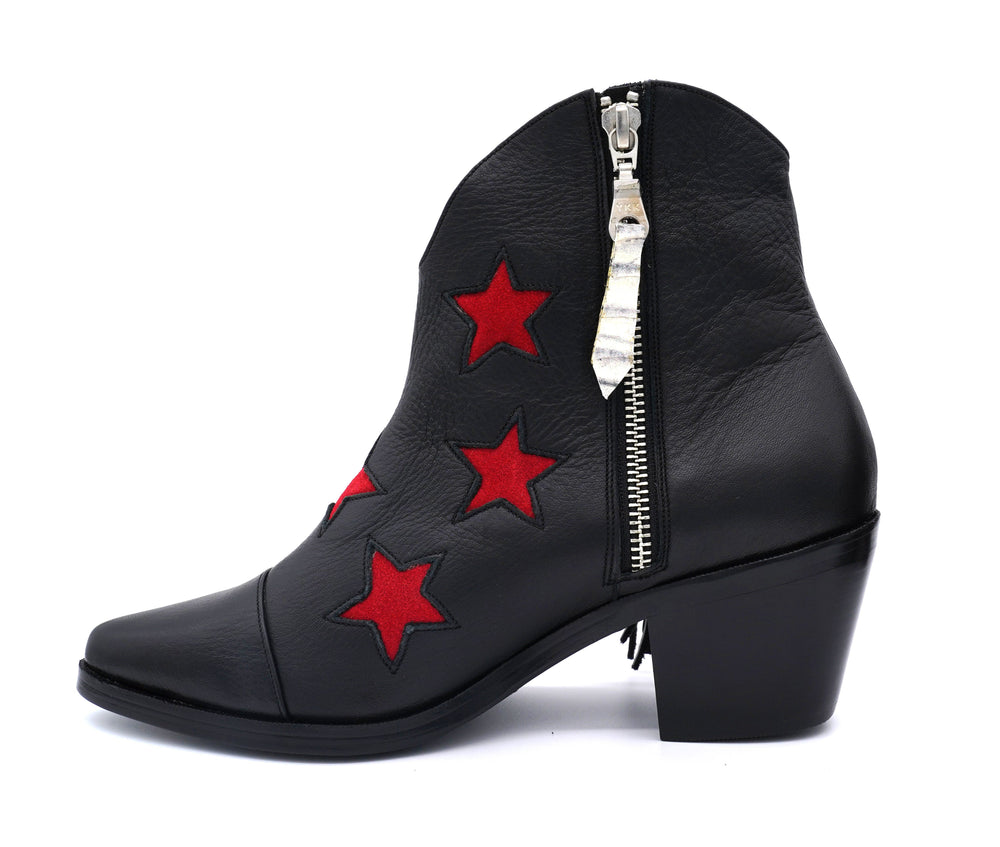 WESTERN FRINGE STAR BOOTIE - MADE TO ORDER